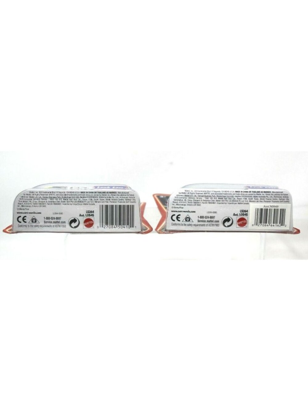 2 Disney Leak Less #52 Cars Supercharged DieCast Toy Sealed New #D-24 - Picture 4 of 7